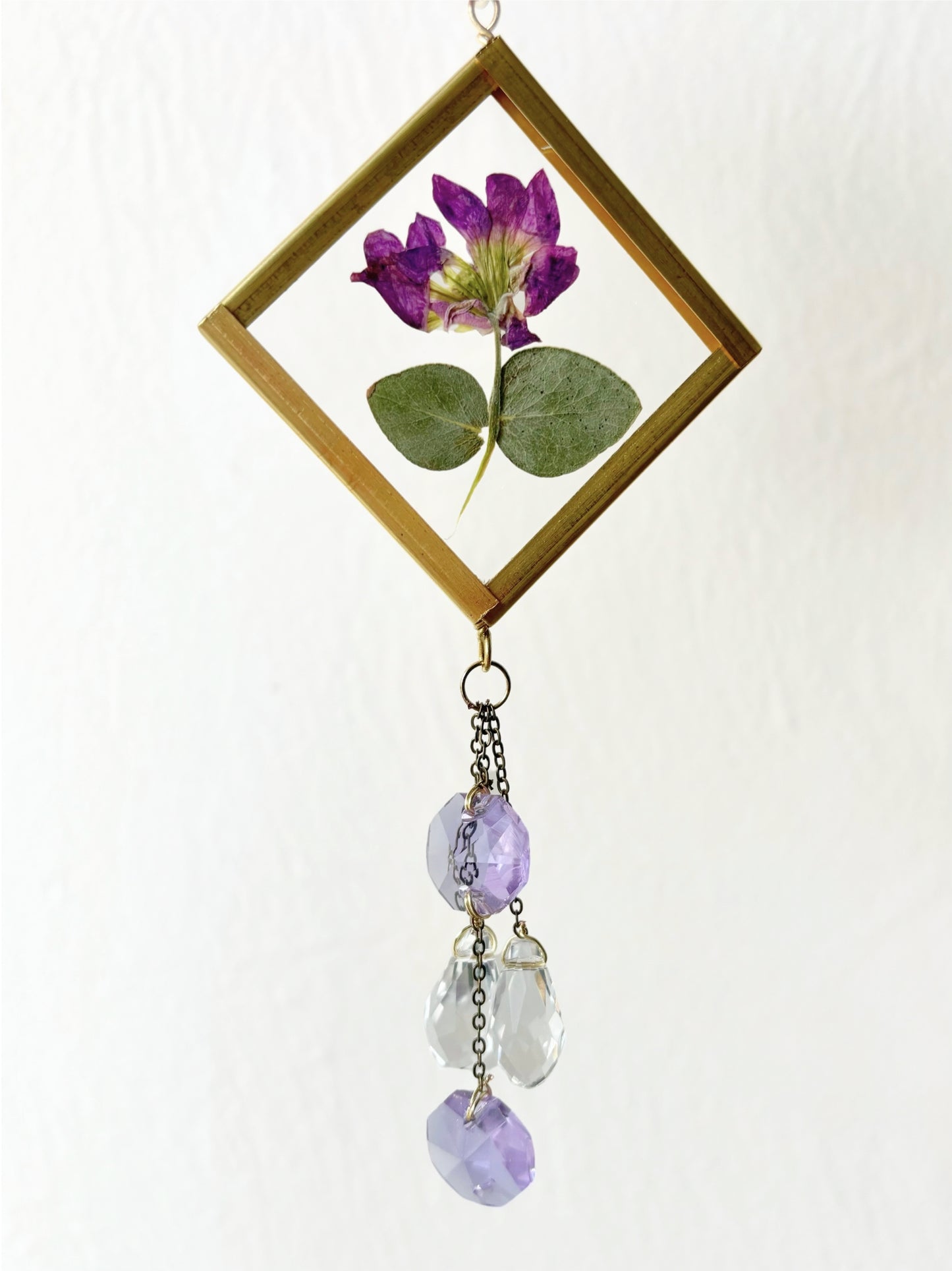 Flower Bouquet Preservation Sun Catcher